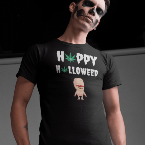 unisex t-shirt halloweed zombie halloween shirt