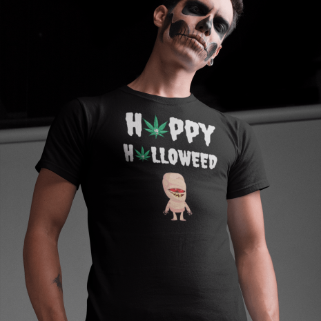 Happy Halloweed Mummy t-shirt-min