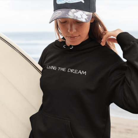 Living The Dream hoodie-min
