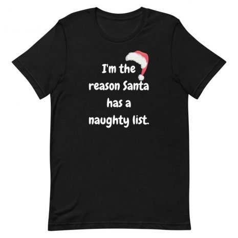 naughty christmas t-shirt