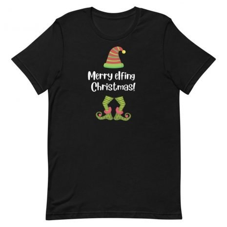elfing christmas t-shirt