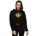 bitcoin magic internet money womens black crop hoodie